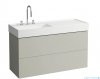Laufen KARTELL szafka pod umywalkę 118x45cm kamienno szary H4076480336411